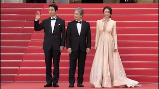 Tang Wei, Director Park Chan-wook and more on the red carpet in Cannes