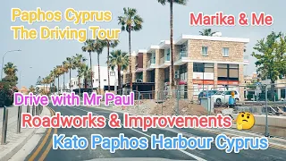 Let's Check Out The Roadworks & Improvements Kato Paphos Harbour Cyprus