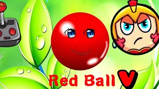 Red ball 5 Walkthrough gameplay funny 🤣