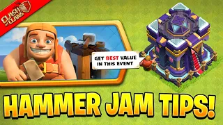 How to Get the Most from Hammer Jam - TH16 Update Hammer Jam Tips & Tricks in Clash of Clans