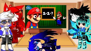 React 14 Smg4: Video ends when Mario gets 1 IQ ft. Luigi