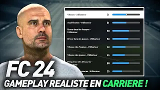 FC24 | COMMENT AVOIR UN GAMEPLAY RÉALISTE EN CARRIÈRE MANAGER ! (SLIDERS)