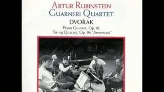 Dvorak Piano Quintet in A, Opus 81  Rubinstein, Guarneri Quartet, 1971