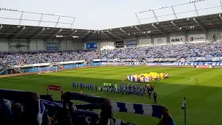 Hymn Ruchu. Gliwice PKO BP Ekstraklasa Ruch Chorzów- ŁKS Łódź 2:0