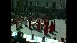 Concurso de tambores de Ejea, año 2000