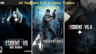 All Resident Evil 4 Game Trailers (2001 - 2023)