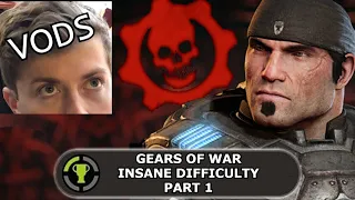 Snamwiches takes on Gears of War Insane Difficulty | Part 1