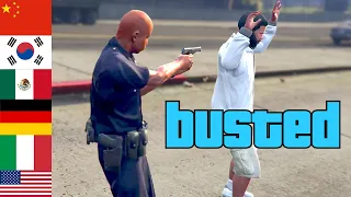 GTA 5 BUSTED in 12 Different Languages