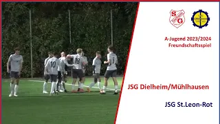 JSG Dielheim/Mühlhausen - JSG St.Leon/Rot 4:3 (3:3) 20. Oktober 2023 A-Jugend Freundschaftsspiel