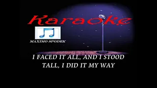 MY WAY, KARAOKE, FRANK SINATRA, LOVE SONGS AND ROMANTIC BALLADS