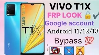 VIVO T1X Android 11/12/13/ FRP BYPASS || Without PC New trick 100%
