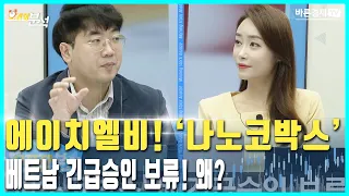 에이치엘비! '나노코박스' 베트남 긴급 승인 보류! 왜? | 에스디바이오센서 | 삼성에스디에스 | 송범선의 오전장 분석 | 송범선 수석 전문가, 백선혜 아나운서