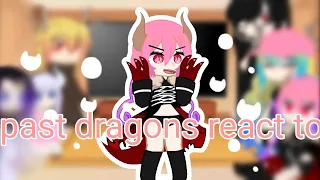 Past dragons from Kobayashi maid dragon react to future