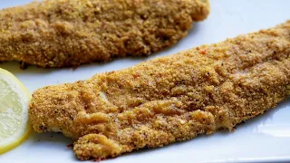 I Made Crispy Fish at Home without using a TON of Oil! Try this method for Crispy Fish EVERYTIME!