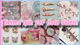 ⚠️Ésta SI es la BODEGA MAS BARATA de productos SANRIO: Kitty, Kuromi y tendencias ¡Compra por caja!