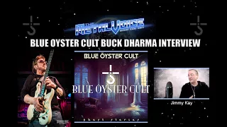 Blue Oyster Cult Buck Dharma Interview-GHOST STORIES- Martin Birch- Metallica Astronomy-Black & Blue