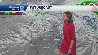 Dry Today, Showers Tonight