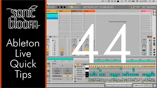 Ableton Live Quick Tips: Seamless Transitions Between Session View Clips