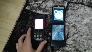 Nokia 5310 XpressMusic & Motorola RAZR V3 Startup And Shutdown Race