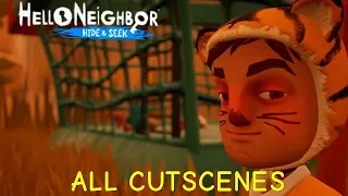 All Cutscenes - Hello Neighbor Hide And Seek