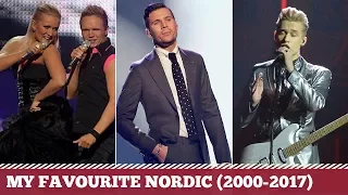 Eurovision NORDIC SONGS (2000-2017) | My Favourite Each Year
