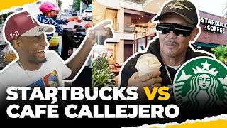 STARTBUCKS VS. CAFE CALLEJERO 😁 LA SALSA 😆 EL ZOCOLEO