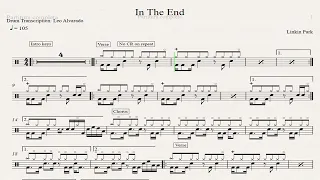 In the end - Linkin Park - Drum Sheet Demo