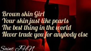 Beyoncé  - Brown Skin Girl (Lyrics) ft Wizkid, Saint JHN and Blue Ivy Carter