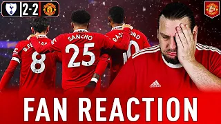 RANT 🤬 Bottled Again! Tottenham 2-2 Man Utd GOALS United Fan REACTION