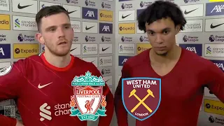 Liverpool vs West Ham 1-0 Postmatch Analysis | Trent Alexander-Arnold And Robertson Reaction