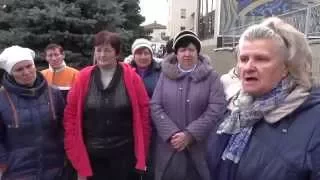 Жители с.Саливоньки о выборах 2015 и о Н.Недилько как о фальсификаторе.