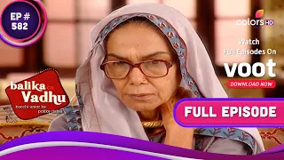 Balika Vadhu | बालिका वधू | Ep. 582 | Dadisa Gets Angry With Gehna | दादीसा हुई गहना से गुस्सा