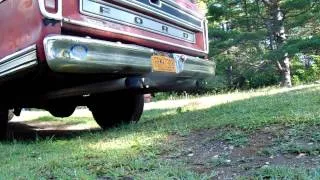 Project Buzzard 1974 Ford F-100 390 V8 Hedman Headers & Thrush glasspacks