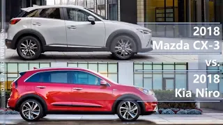 2018 Mazda CX-3 vs 2018 Kia Niro (technical comparison)