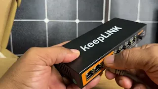 Keeplink 8 port 2.5G Ethernet switcher