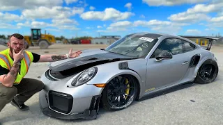 Buying A Porsche 911 GT2 RS At SALVAGE Auction!?