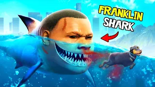 I Made A FRANKLIN SHARK In GTA 5 (Attack)