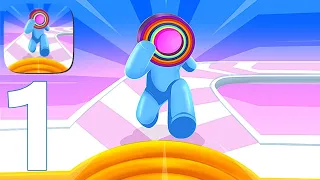 Layer Man 3D - Gameplay Walkthrough Part 1 Levels 61-75 Run & Collect