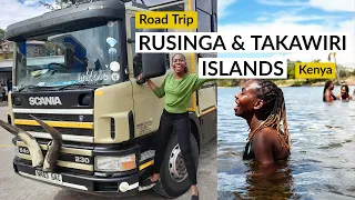 TAKAWIRI & RUSINGA ISLANDS OF LAKE VICTORIA KENYA: PART 1 | NAIROBI - RUSINGA ROADTRIP / TRUCK PARTY