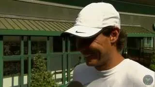 Rafael Nadal takes the Wimbledon fan quiz