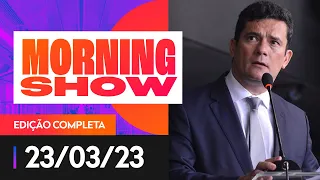 SERGIO MORO É O ENTREVISTADO DO MORNING SHOW - 23/03/2023