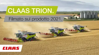 CLAAS TRION. Concepita per la vostra azienda. Filmato prodotto 2021.