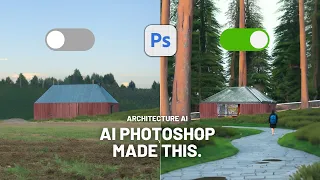 Photoshop and AI for architects! Game changing tool!