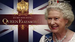 MSNBC Queen Elizabeth II death open