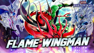 HEROES ARE BACK!! Elemental HERO Flame Wingman - Infernal Rage vs META! [Master Duel]