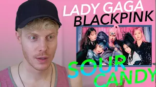 SOUR CANDY 🍬🌈 LADY GAGA & BLACKPINK REACTION