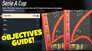 HOW TO COMPLETE SERIE A CUP OBJECTIVES! - FIFA 23 Ultimate Team