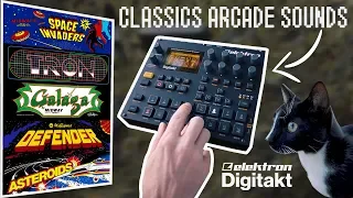 Arcade Classics Beatmaking + Cat // Elektron Digitakt