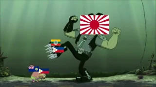 Spongebob WW2 Meme: America Vs Japan Again (Requested)