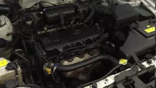 HYUNDAI ACCENT 03-05 1.3l 12V PETROL ENGINE G4EA 135k miles              #4019